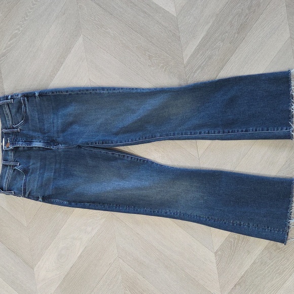 MOTHER The Hustler Ankle Fray Jeans, Size 26 - Picture 1 of 9